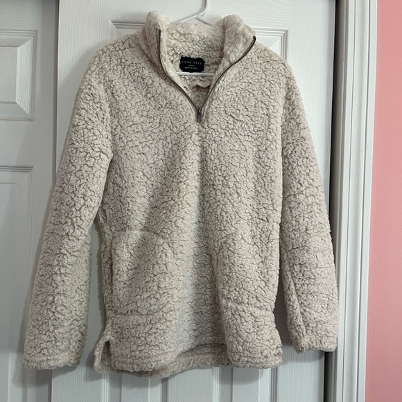 Love Tree Women’s Sherpa Fleece Pullover – Size Small - Picture 1 of 4